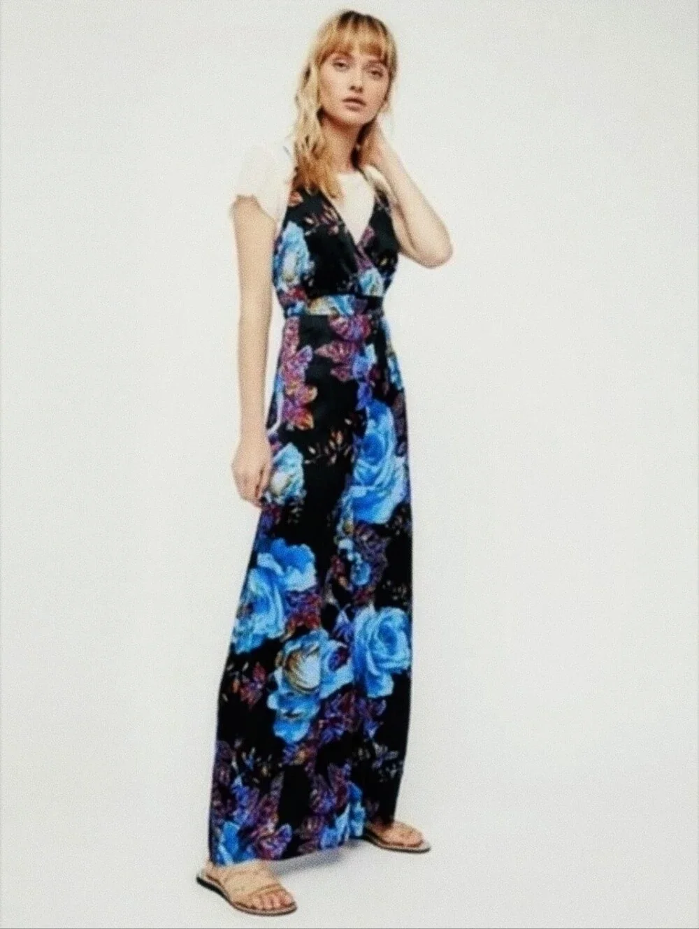 Free People Cabbage Rose jumpsuit 2